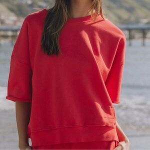 Daily Drills Vibrant Red Short Sleeve Tee